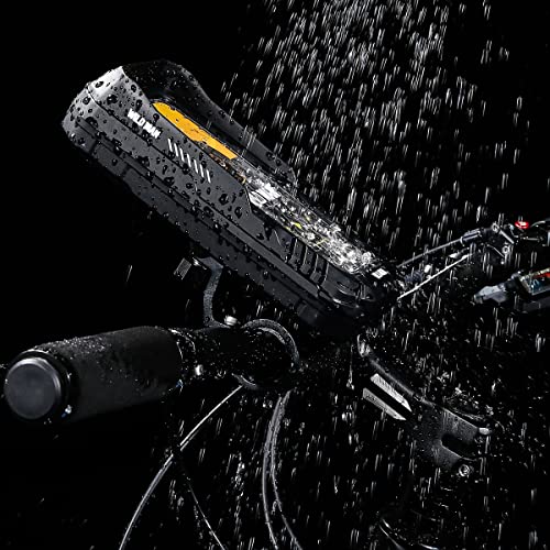 WILD MAN 360° Rotation Quick Release Bike Phone Holder Type Bike Handlebar Bag with Touch Screen for Motorcycle Road Bike MTB Mountain Bicycle Cycling (Black,FK1)