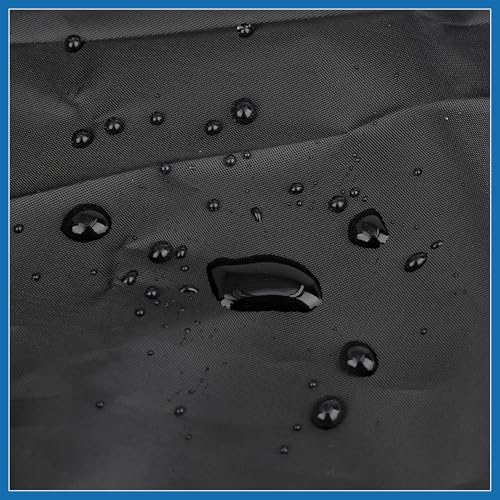 Motorcycle Cover Lightweight Half Cover Outdoor Waterproof Rain Dust Protector Black XL for Most Full Dress Touring Cruiser Item Replacement