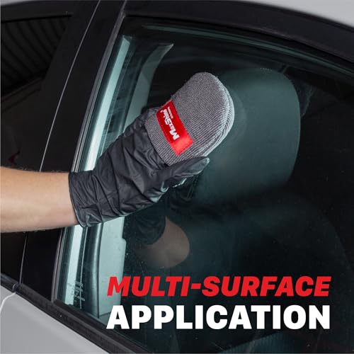 Maxshine Universal Microfiber Coating Applicator Pads, 2-Pack | Finger Pocket Design, Durable & Washable | Reusable Detailing Wax Pads for Car Coating, Sealant & Polish Application