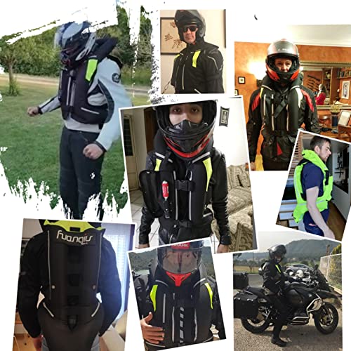 Unisex AirBag Vest, Equestrian Light Weight Airbag Vest Motorcycle Riding, Black, Small - color: Black, size: Small