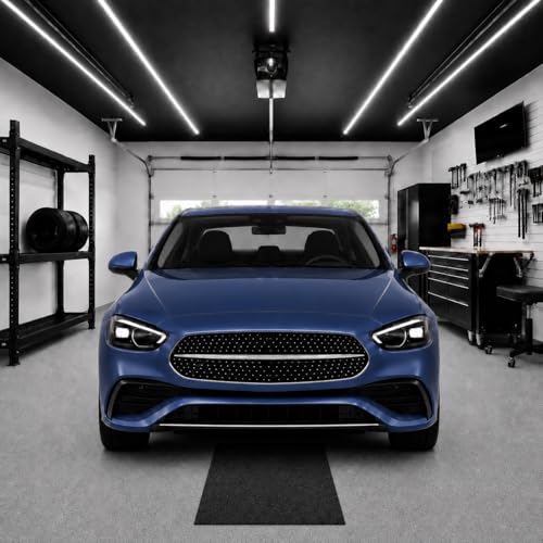 31" x 36" Garage Floor Mat, Oil Spill Mat for Under Car Motorcycle, Reusable Absorbent Leakproof Maintenance Mat, Protect Garage Driveway Floor from Oil Spills, Stains Splashes