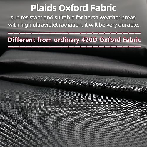 420D Motorcycle Cover Waterproof Outdoor, Fit for Cruiser Models Harley Davidson Iron 883, Fat Boy, Softail Slim, Softail Standard, Street Bob 114, Sport Glide with Storage Bag - size: 104"-Cruiser