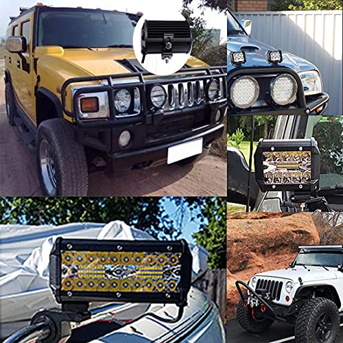 LED Light Bar Mounting Bracket - Mounting Brackets Universal Adjustable Slide Mounted Base for Work Light Bar LED Pod (Pack of 2) - size: Light Bar Adjustable Brackets
