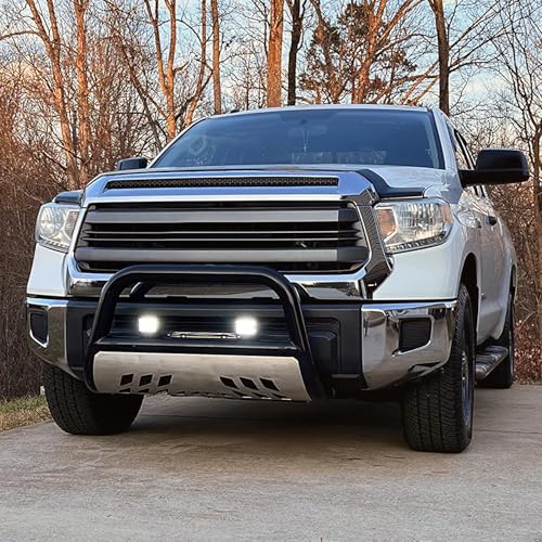 Nilight LED Light Pods 2PCS 4.5 Inch 39W Upgraded Spot Flood Combo Beam Driving Fog Work Backup Bumper Roof Lighting for Offroad Pickup Truck ATV UTV SUV 4x4 Van Camper Boat - color: 2Pcs 26Led Combo Lights