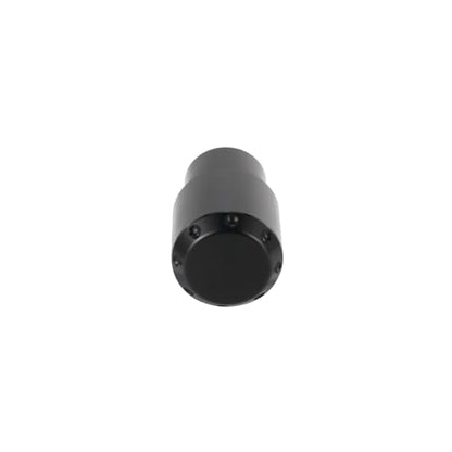 Xitomer Stylish 6061-T6 Aluminum Crash Bar Guard Balls - 4 Color Motorcycle Guardrail End Caps (Black) - color: Black