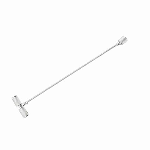 Tire Valve Stem Tool, 3 in 1 Valve Stem Puller, Stainless Steel Valve Stem Installation Tool for Car Tire Plug Core Remover Repairing, 8.6in, 1Pcs
