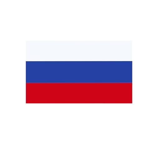 4 PCS Flag Stickers - Russia Flag Stickers Decals for Cup Computer Laptop Car Bumper Window Helmet Musical Instrument with Smooth Surface - size: Russia