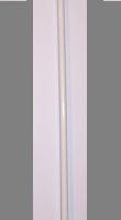 6 ft. Solid Red Safety Flag with 5/16" White Pole & Mounting Bolt ATV Rhino UTV Motorcycle