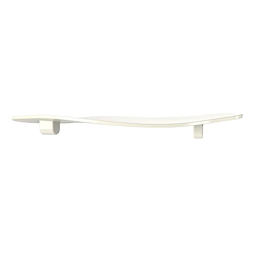 Advanblack Birch White Side Wings Air Deflectors, Fairing Side Wing Windshield, Fairing Side Shield, Adjustable Wind Deflectors, Compatible for Harley Touring Street Electra Glide 2014-2023 - color: Birch White
