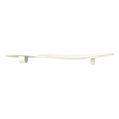 Advanblack Birch White Side Wings Air Deflectors, Fairing Side Wing Windshield, Fairing Side Shield, Adjustable Wind Deflectors, Compatible for Harley Touring Street Electra Glide 2014-2023 - color: Birch White