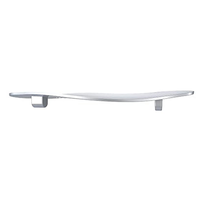 Advanblack Barracuda Silver Side Wings Air Deflectors, Fairing Side Wing Windshield, Fairing Side Shield, Adjustable Wind Deflectors, Compatible for Harley Touring Street Electra Glide 2014-2023 - color: Barracuda Silver
