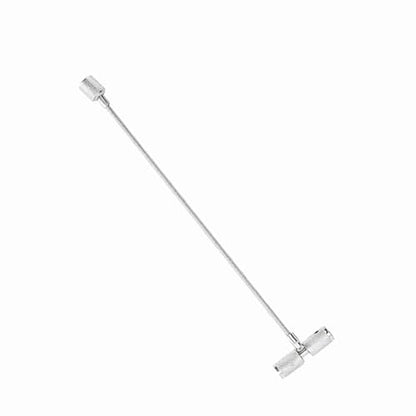 Tire Valve Stem Tool, 3 in 1 Valve Stem Puller, Stainless Steel Valve Stem Installation Tool for Car Tire Plug Core Remover Repairing, 8.6in, 1Pcs