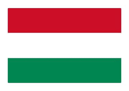 4 PCS Flag Stickers - Hungary Flag Stickers Decals for Cup Computer Laptop Car Bumper Window Helmet Musical Instrument with Smooth Surface - size: Hungary