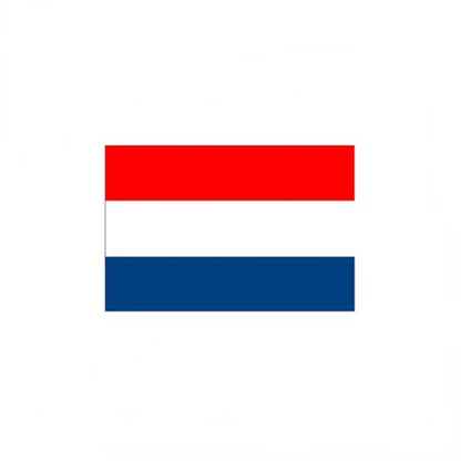 4 PCS Flag Stickers - Netherlands Flag Stickers Decals for Cup Computer Laptop Car Bumper Window Helmet Musical Instrument with Smooth Surface - size: Netherlands