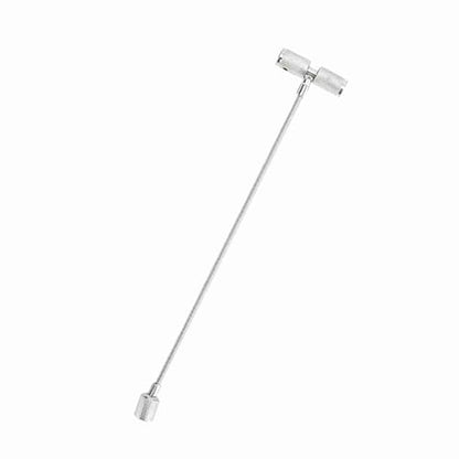 Tire Valve Stem Tool, 3 in 1 Valve Stem Puller, Stainless Steel Valve Stem Installation Tool for Car Tire Plug Core Remover Repairing, 8.6in, 1Pcs