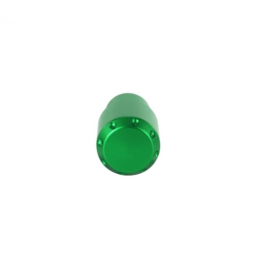 Xitomer Stylish 6061-T6 Aluminum Crash Bar Guard Balls - 4 Color Motorcycle Guardrail End Caps (Green) - color: Green