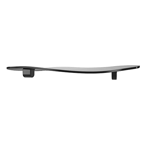 Advanblack Arctic Black Side Wings Air Deflectors, Fairing Side Wing Windshield, Fairing Side Shield, Adjustable Wind Deflectors, Compatible for Harley Touring Street Electra Glide 2014-2023 - color: Arctic Black