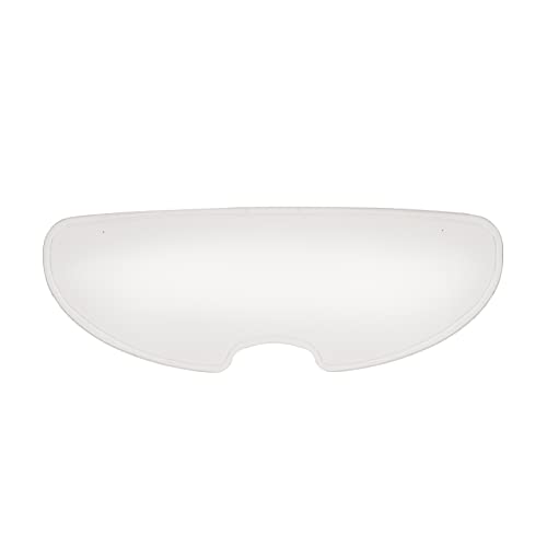 Anti Fog Film for Motorcycle Helmet Visor Compatible with QWART Helmet Visor 3.6" x 10.55" | Protector Film Defogger Fog Resistant for Helmet Shield Lens - size: QWART
