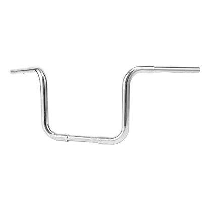 Green-L 1 1/4" Ape Hanger 12" Rise Handlebars Fit for Harley Sportster XL883 XL1200 Softail FLST FXST Custom Motorcycle 1.25" Handle Bar - size: 12" Rise, style: Style B Chrome