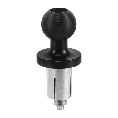 Motorcycle Handlebar Clamp Ball Head Mount Base, Motorbike Phone Holder Bracket, Handlebar Expansion Ball Designed Pedestal for Navigation Device, Compatible with Motorbike Repairs