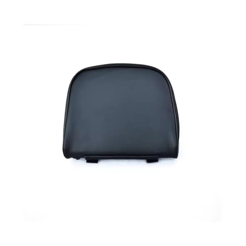 Motorcycle Passenger Backrest Pad Compatible with Vespa GTS300 GTV Primavera Sprint 150 Rear Shelf Backrest Bag Luggage Rack Backrest Pad Backrest Pad Rear Backrest Cushion (Black) - color: Black