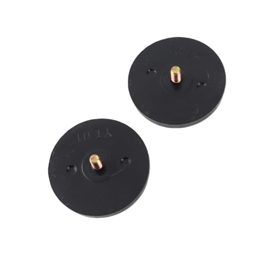 Dweekiy Orange Round Reflector,2 Pcs Round Reflector Universal Motorcycle Bike Red Reflector PMMA Material