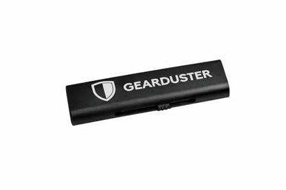 Black Double-Sided Retractable Cleaning Brush, Soft and Hard Bristles, for Small Spaces and Gear