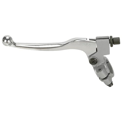 HIAORS Silver Brake Clutch Handle Lever for CT100U CC100X Mini Trail Bike 98cc 3HP 196cc 200cc Extreme Mini Bike 22mm 7/8" Handler bar Parts - color: Silver