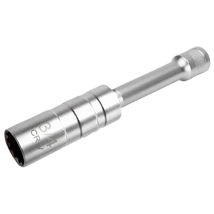 Zpana 3/4" Car Spark Plug Socket, Magnetic Thin Wall 360° Swivel Auto Sparking Wrench Socket Joint 3/8" Drive 12 Point, Vehicle Removal Tool Accessories, Universal for SUV Sedan Truck - size: 3/4"