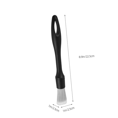 Cabilock Car Detailing Brush Ergonomic Grip for Wheel Hub and Interior Cleaning Soft Bristles for and Rim Detailing Essential Car Wash Tool for - size: 22.50X2.50X2.50CM