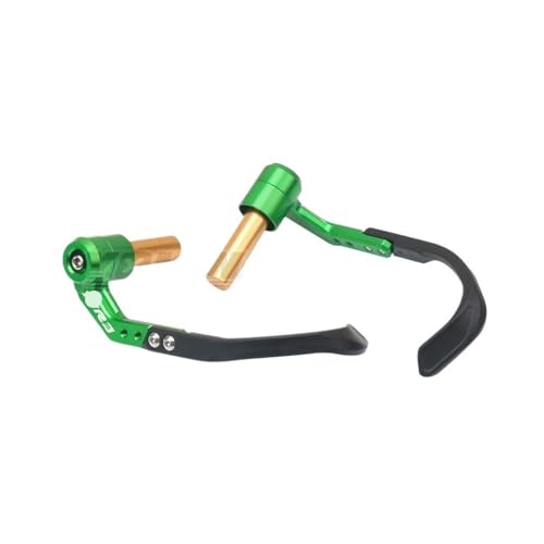 Motorbike Handlebar Protector Motorcycle 7/8" 22mm Handlebar Grips Guard Brake Clutch Levers Protector for YZF-R1 YZF-R3 YZF-R6 YZF R1 R3 R6 - color: Green-J