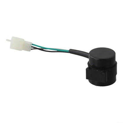 3 Pin Flasher Relay, ABS Housing, Direct Replacement for GY6 50-250cc Motorcycles, Scooters, Mopeds, ATVs Turn Signal Blinker
