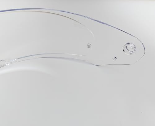 Assault Helmet Visor,Motorcycle Helmet Face Shield Compatible with Assault/Rapid/Stream/FF320/FF353/FF328/FF800 (Clear) - color: Clear