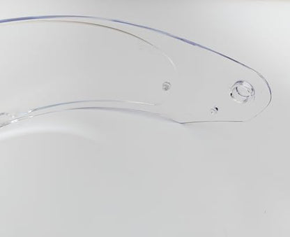 Assault Helmet Visor,Motorcycle Helmet Face Shield Compatible with Assault/Rapid/Stream/FF320/FF353/FF328/FF800 (Clear) - color: Clear