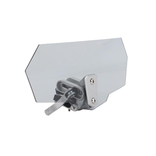 Motorcycle Windshield Extension Adjustable Spoiler Clamp-On Windscreen Deflector Compatible with Universal Models