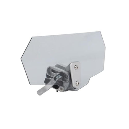 Motorcycle Windshield Extension Adjustable Spoiler Clamp-On Windscreen Deflector Compatible with Universal Models