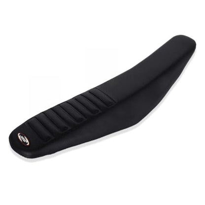 Motorcycle Seat Cover Universial Dirt Bike Gripper Soft Seat Cover Cushion with Particle Surface for CRF YZF RM KXF KLX TTR SX EXC (Black) - color: Black