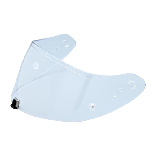 Compatible With EX0 T520 Motorcycle Helmet Visor R1 Air Face Helmet Shield Replacement ST1400 Tinted Visor (Transparent) - color: Transparent