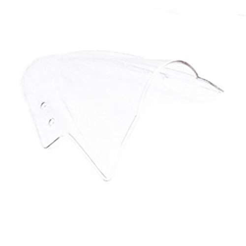 Double Bubble Windshield Windscreen for Kawasaki Ninja 300 EX300R 300R 2013-2017 (Clear) - color: Clear