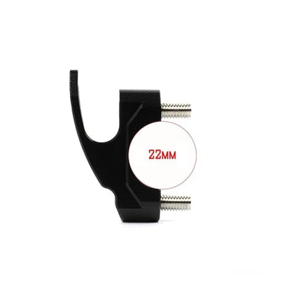 Motorcycle CNC Aluminum Brake Master Cylinder Holder Clamp Bracket Bag Hook Helmet Hanger Compatible with MT 03 07 09 MT-07 MT-09 - size: No Gold