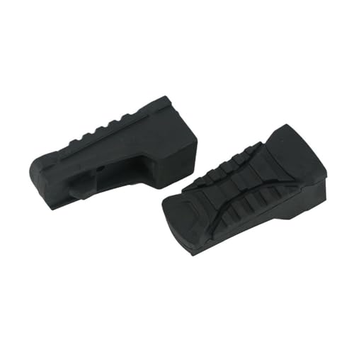 Floorboards Motorcycle Footrest Rear Passenger Cover Aluminum Foot Peg For R1200GS For ADV LC R1250GS For Adventure 2018-2023 - color: Rubber Cover Only