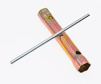 18mm Spark Plug Socket, Motorcycle Ignition Spanner Wrench Tool, 3/8" Drive Hex Head for Harley Honda Yamaha Kawasaki