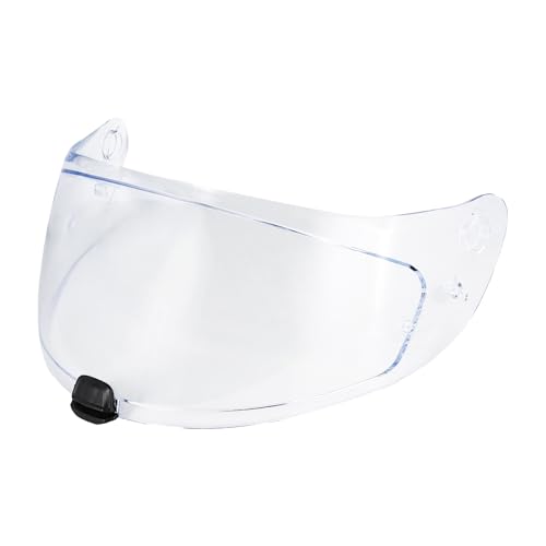 C70 Helmet Visor Replacement Face Shield Compatible with C70/ HJ20M/ FG-17/ FG-ST/IS-17 Motorcycle Helmets (Clear) - color: Clear