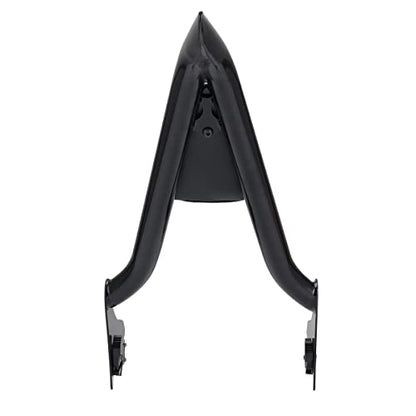 22 inch Detachable Passenger Sissy Bar Fit for Harley Touring Models 2009-2024 CVO Road Glide Street Glide Road King, One-Piece Rear Backrest with Back Cushion Black