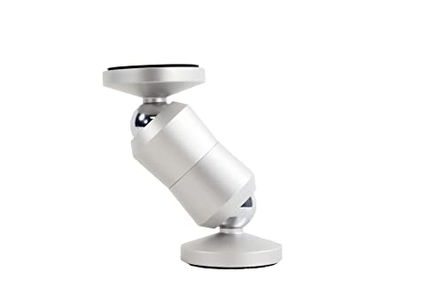 The Original Dual Magnetic Movable Phone Holder and Tablet Mount (Silver) - color: Silver