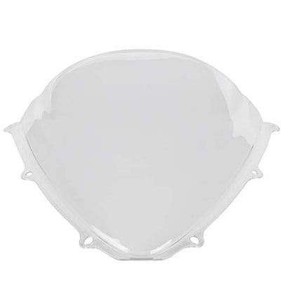 Motorcycle Windscreen PC Wind Deflector Fit for GSXR 600/750 K6 2006 to 2007 Replacement Parts(Transparent)