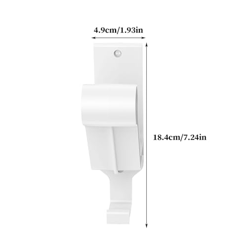 2 Pieces Hard Hat Holder with Hook | Helmet Holder Wall Mount - Motorcycle Helmet Rack,for Storage, Display, Wall, Jacket, Hat, Backpack, Coat, Clothes, Bag, Men - color: White
