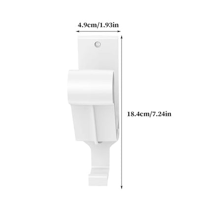 2 Pieces Hard Hat Holder with Hook | Helmet Holder Wall Mount - Motorcycle Helmet Rack,for Storage, Display, Wall, Jacket, Hat, Backpack, Coat, Clothes, Bag, Men - color: White