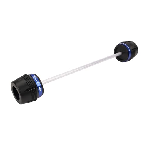 Motorcycle Body Frame Slider MT07 MT09 MT03 Crash Slider For YA&MAHA MT 07 09 03 2014-2024 2025 Motorcycle Accessories Front Rear Wheel Axle Fork Protector - color: Front Blue-MT09