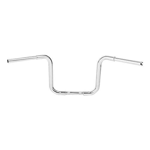 Green-L 1 1/4" Ape Hanger 12" Rise Handlebars Fit for Harley Sportster XL883 XL1200 Softail FLST FXST Custom Motorcycle 1.25" Handle Bar - size: 12" Rise, style: Style B Chrome